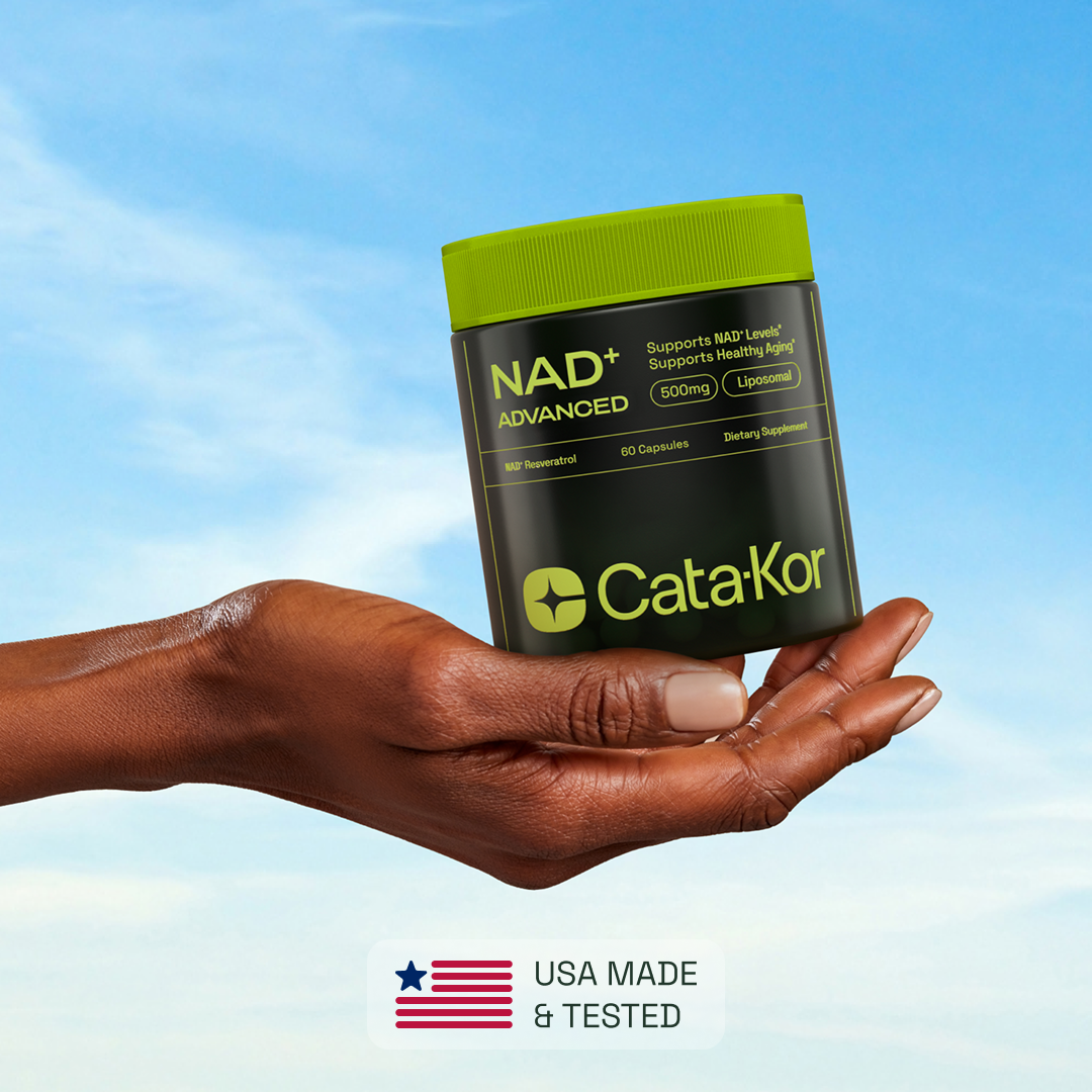 Cata-Kor NAD+ Advanced - NAD Supplement with Resveratrol