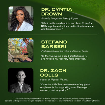 Cata-Kor NAD+ Advanced - NAD Supplement with Resveratrol