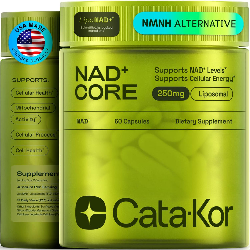 250mg Liposomal NAD+ Supplement - NMN Alternative – Cata-Kor