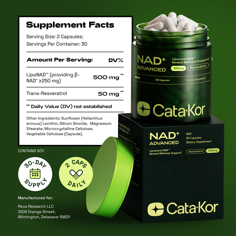 Liposomal NAD+ Advanced | Cata-Kor