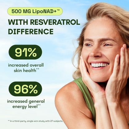 Cata-Kor NAD+ Advanced - NAD Supplement with Resveratrol - 60 Capsules