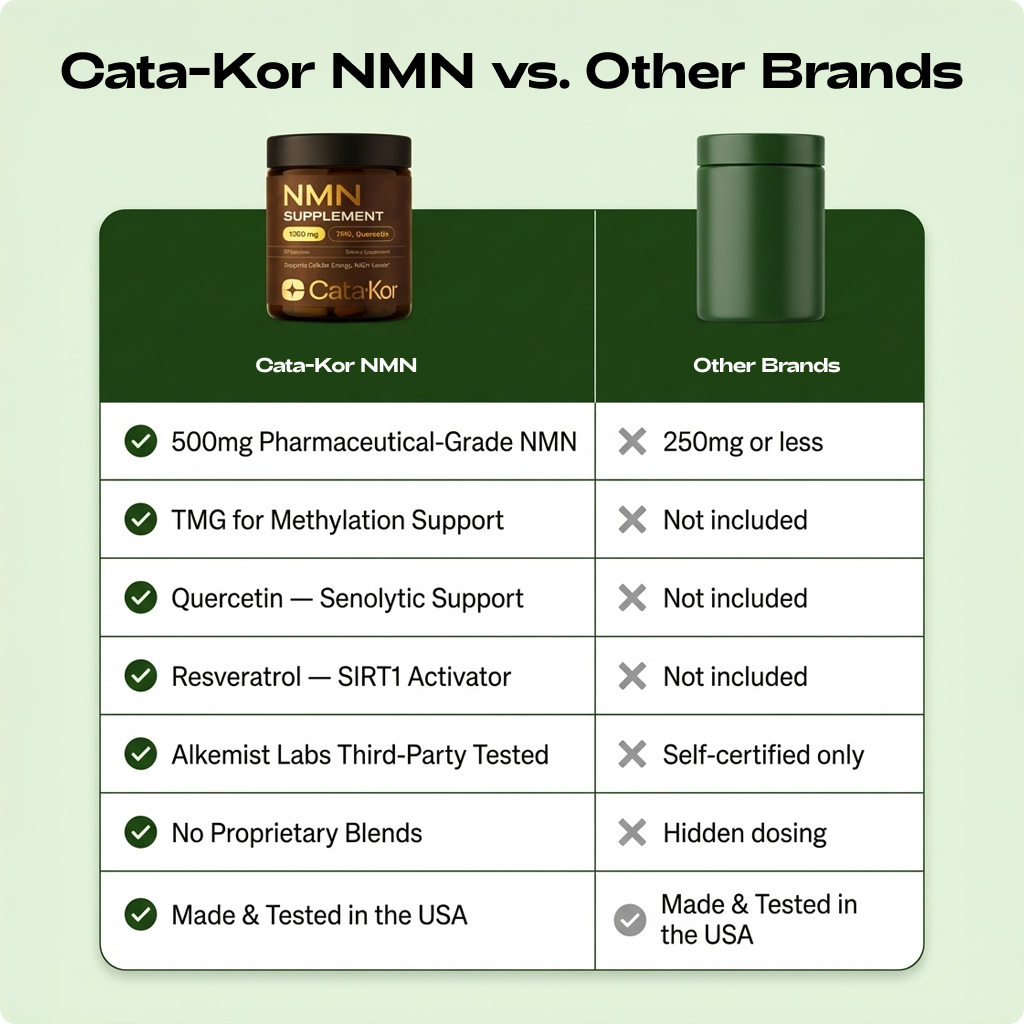 Cata-Kor NMN 4-in-1 Complex: The Complete NAD+ Support Formula