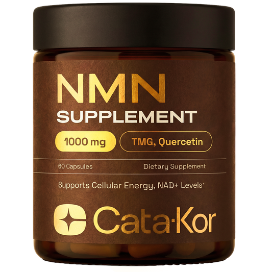 Cata-Kor NMN Supplement, Quercetin, TMG, Resveratrol – Supports Cellular Energy & NAD+ Levels