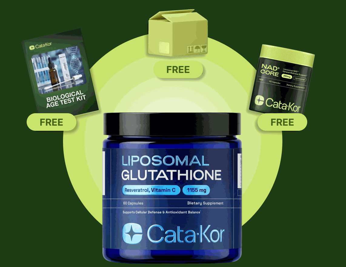 Cata-Kor Liposomal Glutathione launch kit